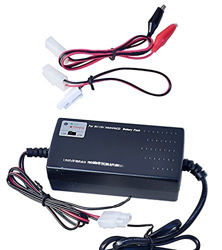 Bulldog Airsoft Pro Universal Smart Charger for RC, Airsoft, NiMH, NiCd Batteries - Fast & Safe Charging for RC Cars, Drones, Airsoft Guns & More