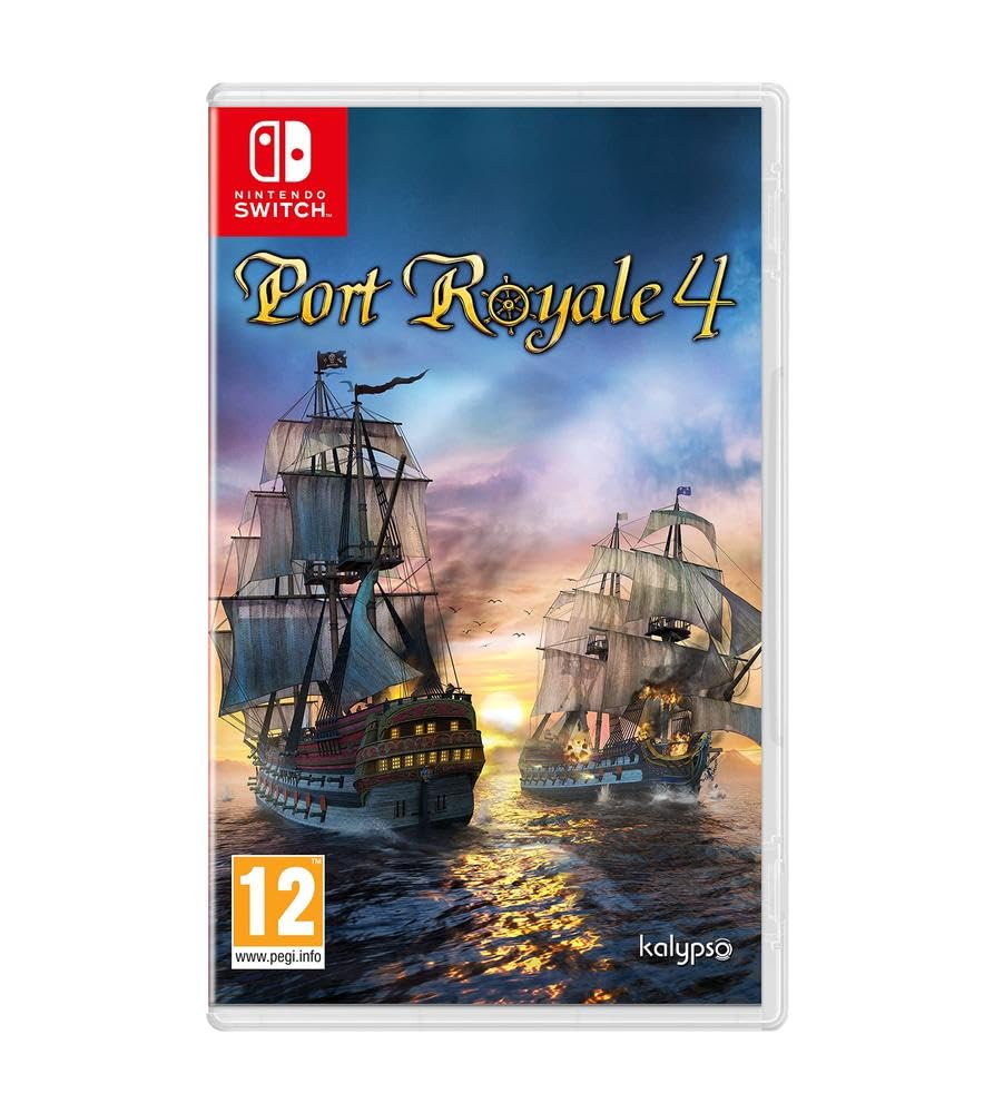 Port Royale 4 - Pirate Trading & Naval Combat Game for Nintendo Switch - Adventure & Strategy Simulation for Home & Travel Gaming