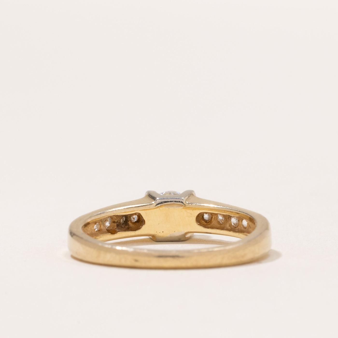 0.52ctw Channel Set Diamond Ring - Size 6.5 | Elegant Wedding Band, Anniversary Gift for Her | Perfect for Engagement, Proposal & Special Occasions
