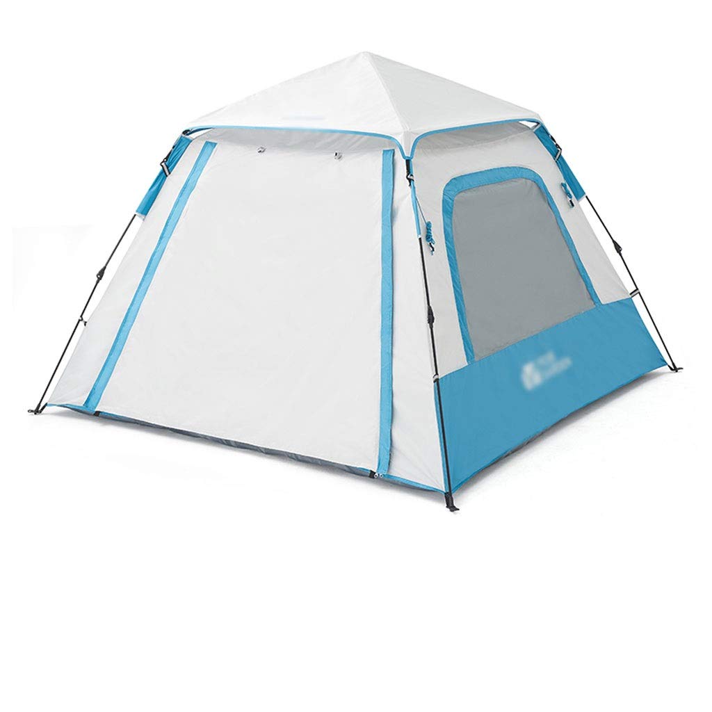 Waterproof Thickened NYKK Family Camping Tent - Quick Automatic Setup for Outdoor Adventures, Picnics & Backyard Use (Color: Blue)