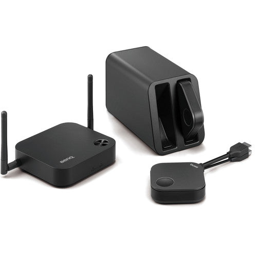 BenQ WDC10 Wireless HDMI Presentation System - Plug & Play, Full HD 1080p, Low Latency for Business Meetings, Classrooms & Home Theater