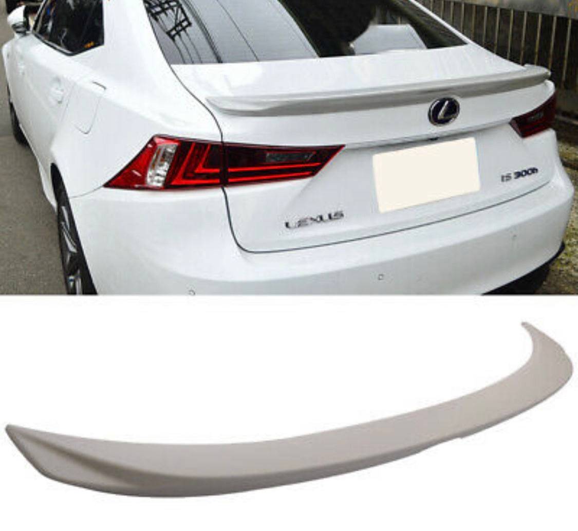 2014-2020 Lexus IS250 IS350 IS300 AWD/IS200T OE Style Rear Spoiler - Perfect Fit for All Models | Enhances Aerodynamics & Sporty Look for Lexus IS Sedans