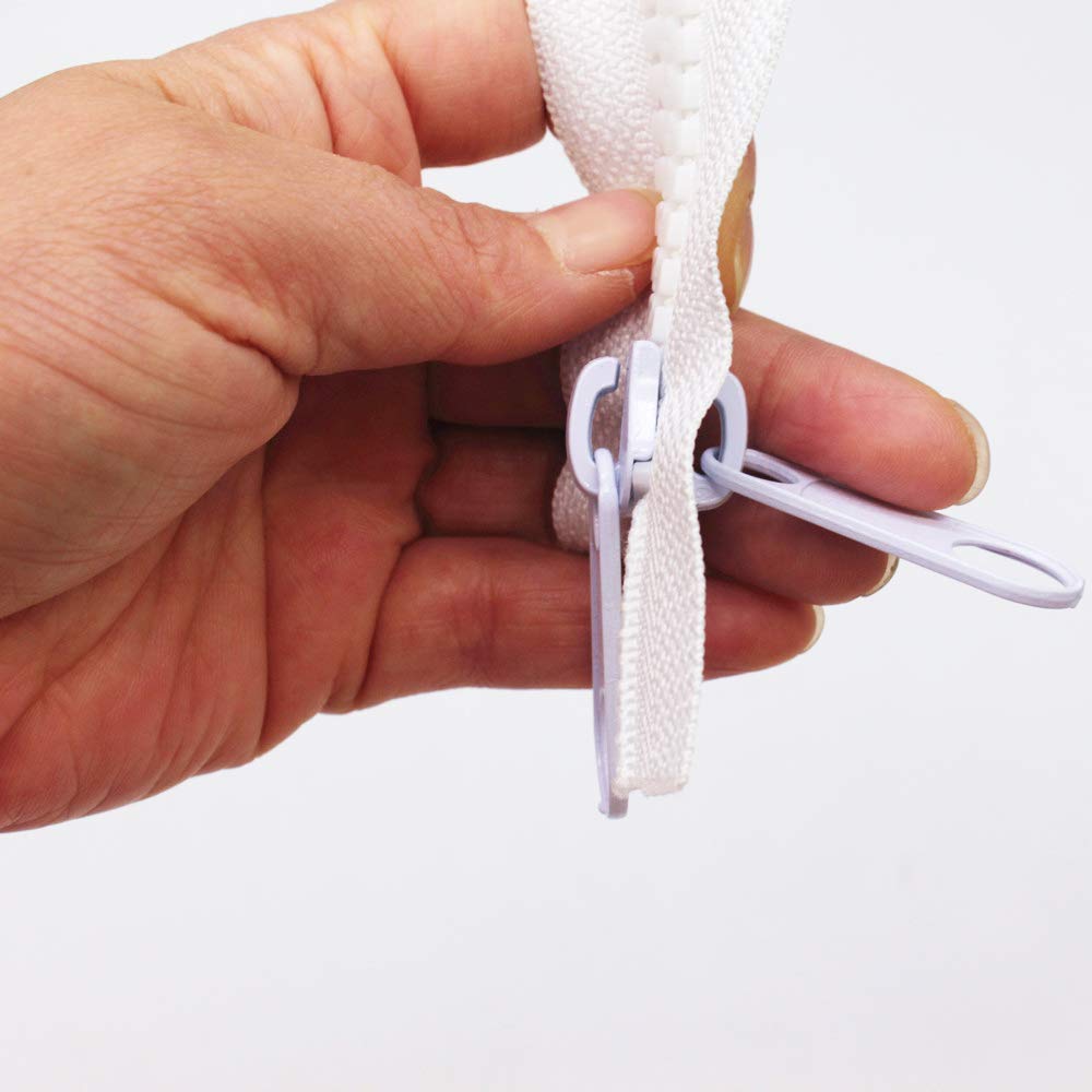 Heavy Duty #10 Plastic Zippers for Sleeping Bags & Tents