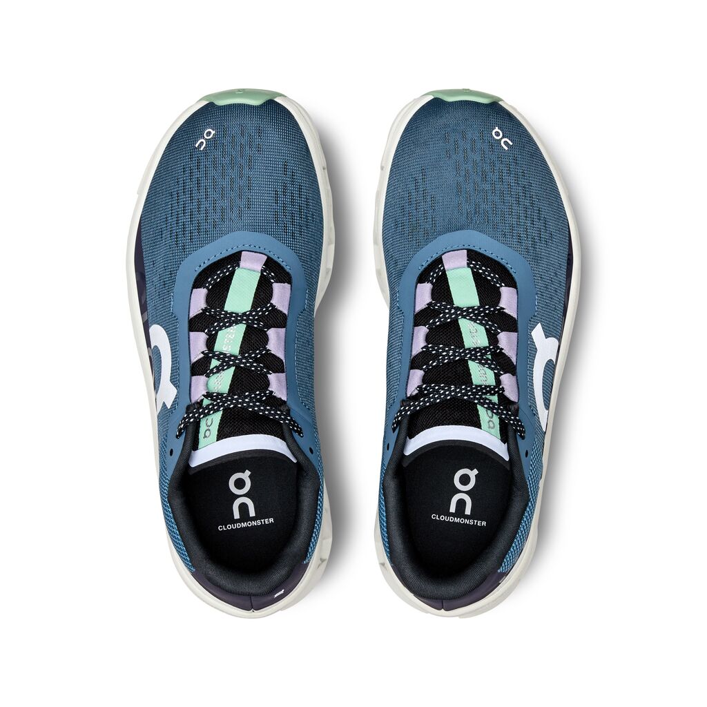 On Cloudmonster Women's Running Shoes - Lightweight Cushioned Sneakers for Jogging & Gym Workouts - Perfect for Marathon Training & Outdoor Fitness
