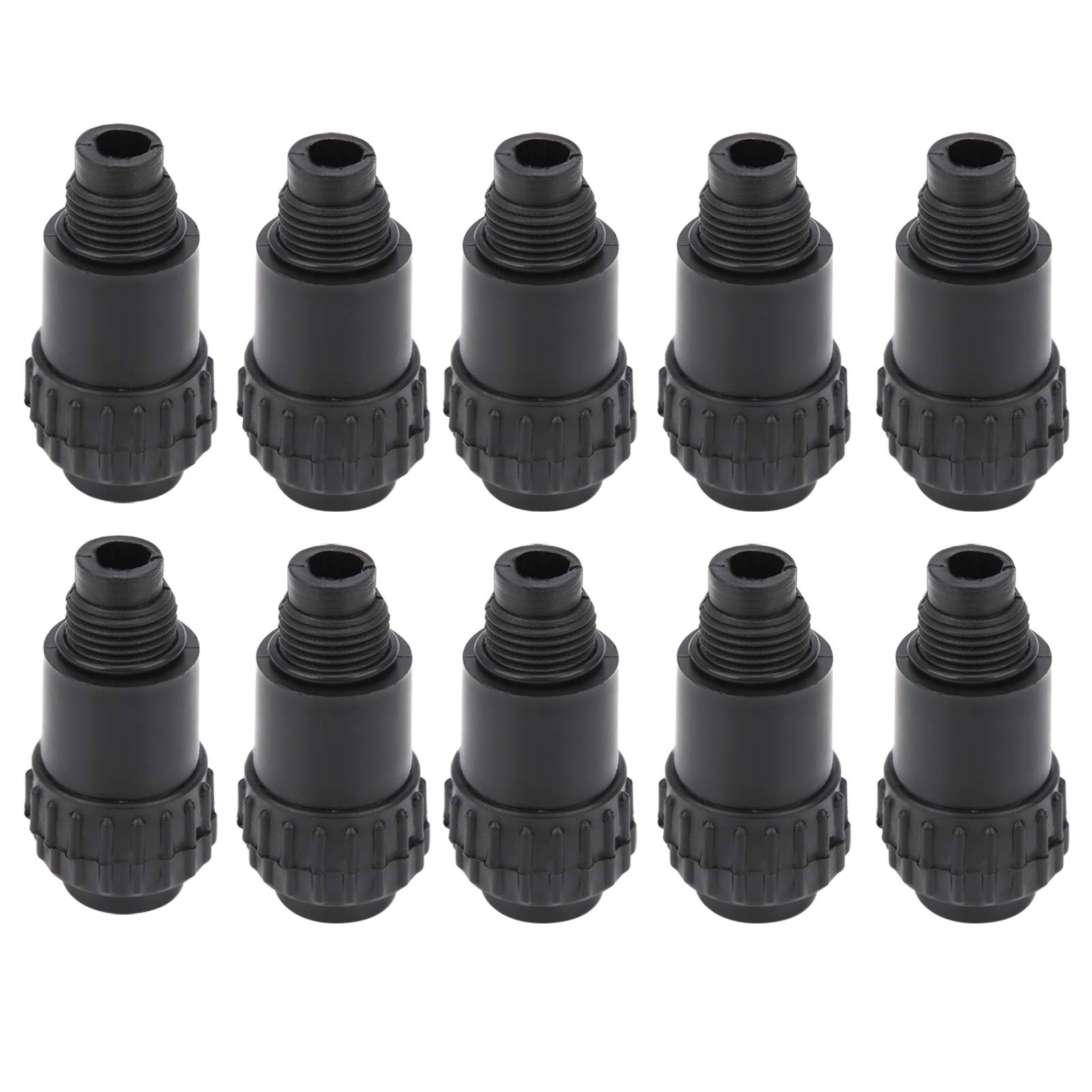 Anti-Aging Lightweight Plastic Breathing Nozzle for Piston Air Compressors - Compact 0.8In Air Compressor Part - Perfect for Engineering, DIY Projects & Home Workshop Use
