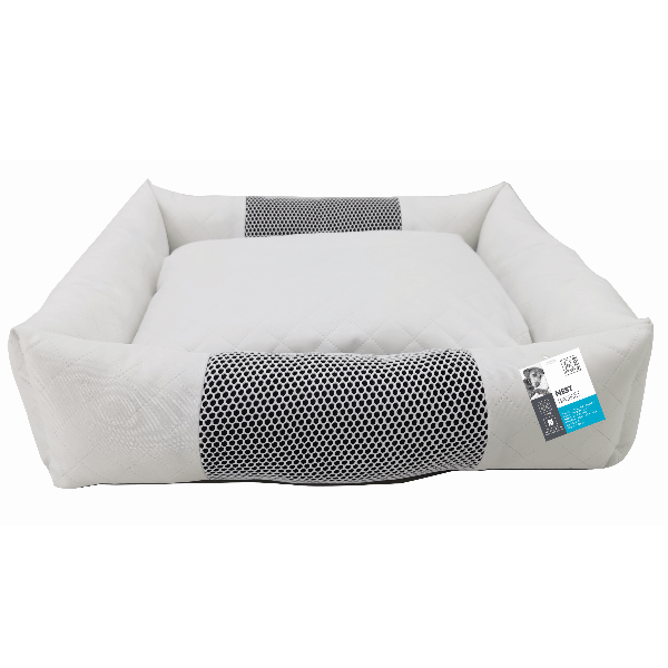 Cozy M PETS Nest Cushion Pet Bed for Dogs & Cats - Soft Washable Round Dog Bed with Removable Cover - Perfect for Small & Medium Pets in Living Room, Bedroom or Crate
