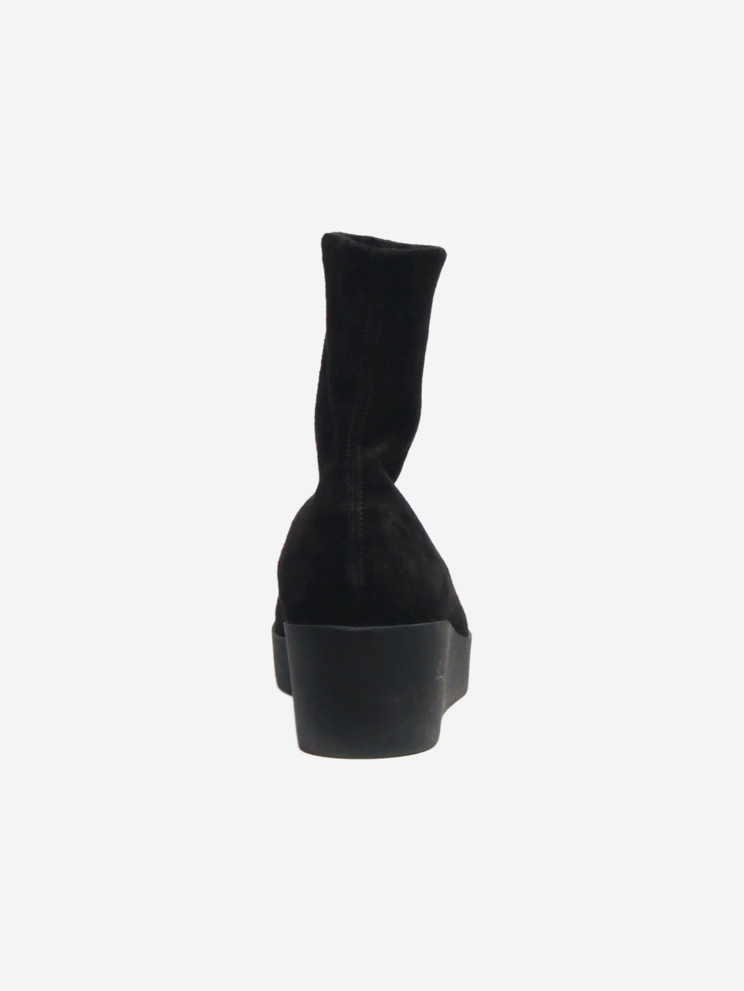 Black Suede Ankle Boots Women's Size EU 37 (US 7) - Stylish & Comfortable for Fall, Winter & Casual Outfits