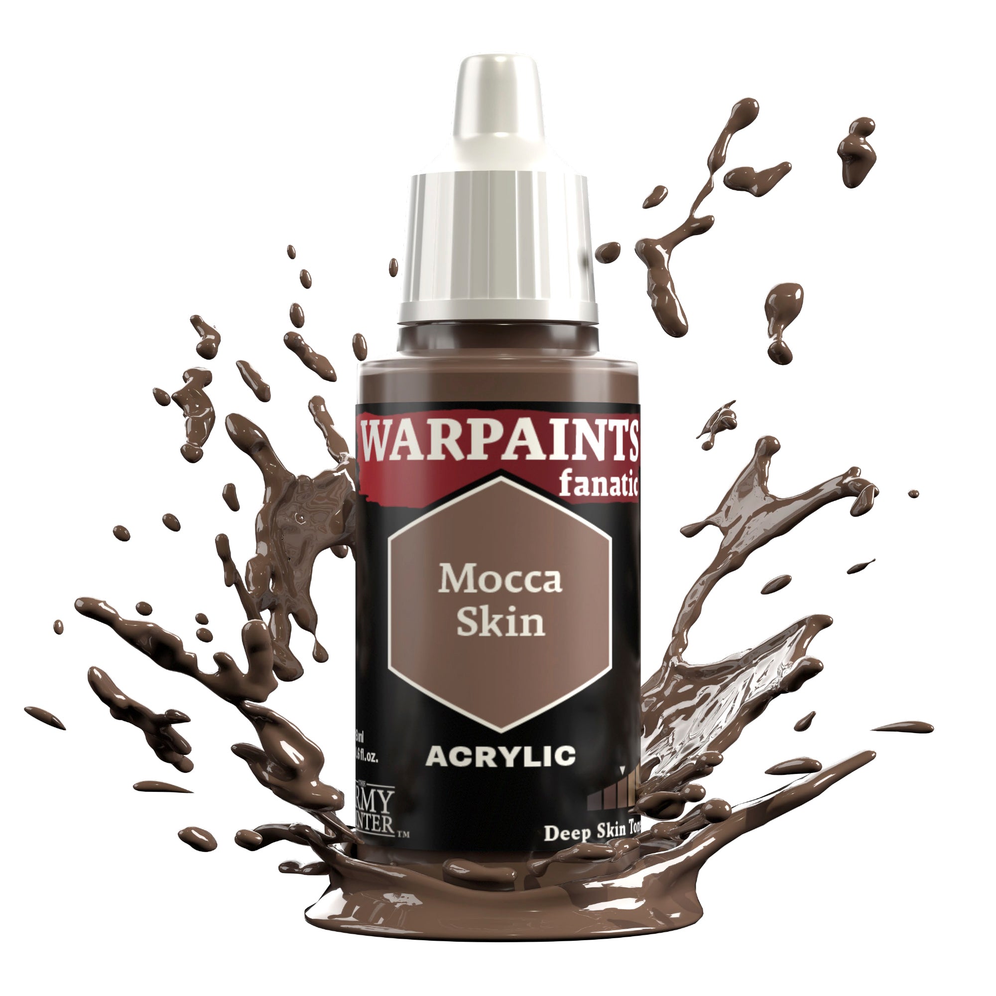 Warpaints Fanatic: Mocca Skin - High-Quality Makeup for Cosplay & Halloween | Perfect for Costume Parties & Theatrical Performances