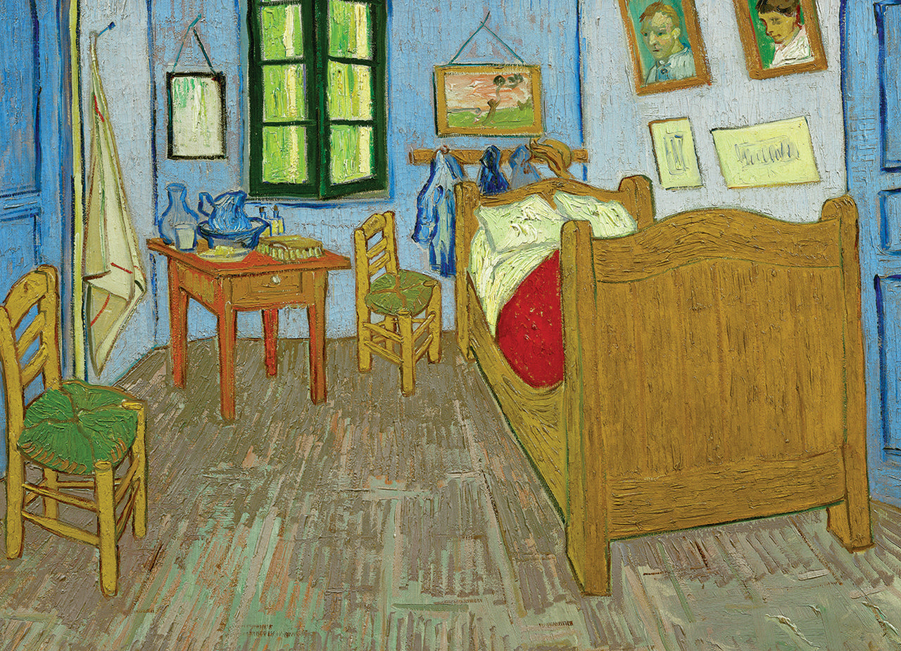 Eurographics 1000-Piece Jigsaw Puzzle - Van Gogh's Bedroom in Arles | Premium Art Puzzle for Adults & Teens | Perfect for Relaxation, Home Decor & Gift Giving