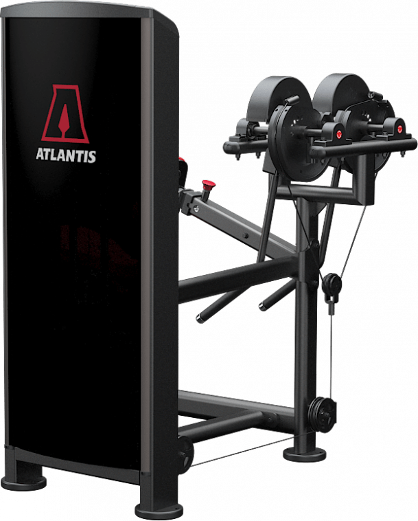 ATLANTIS Seated Side & Rear Deltoid Machine - Professional Gym Shoulder Workout Equipment for Home & Commercial Use - Perfect for Shoulder Strengthening & Toning Exercises