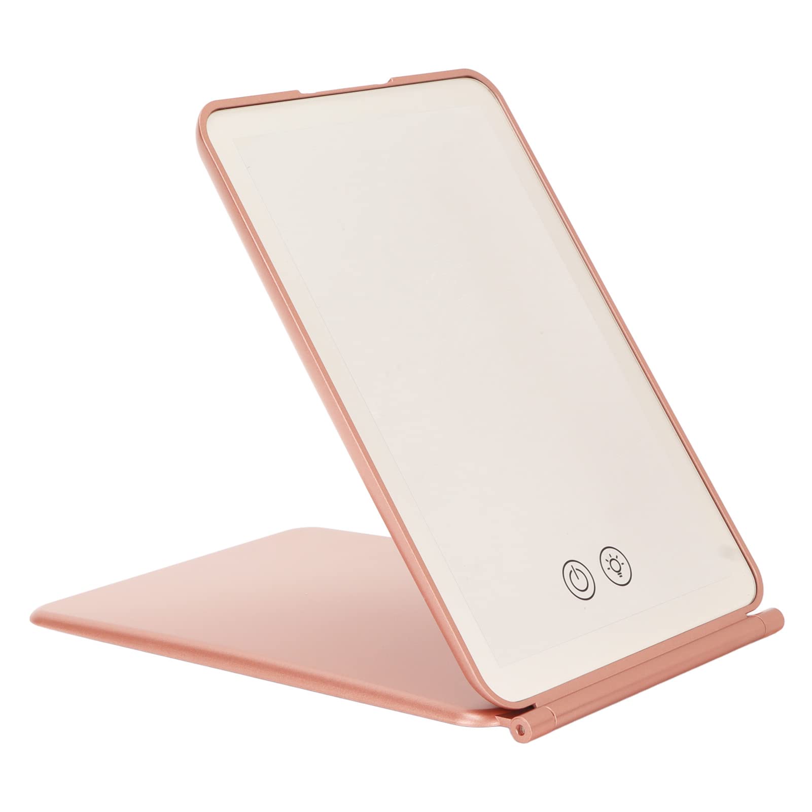 Professional LED Makeup Mirror with 3 Color Lights - Stepless Dimming, Touch Control & USB Rechargeable (Rose Gold) | Perfect for Home Vanity, Travel & Professional Makeup Artists