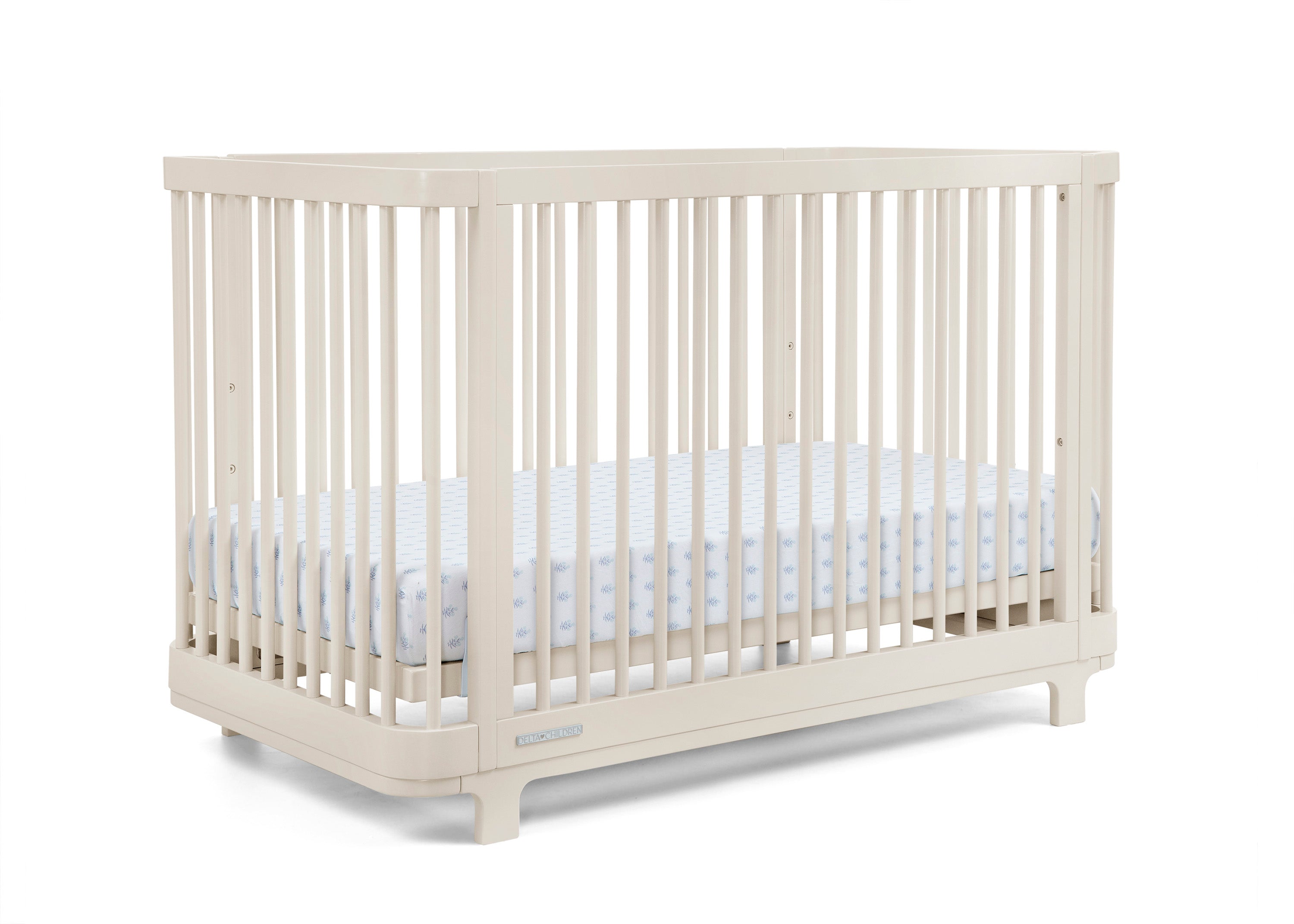 Nest 4-in-1 Convertible Baby Crib - Toddler Bed, Daybed & Full-Size Bed - Safe Nursery Furniture for Newborn to Teen - Perfect for Bedrooms, Daycare & Guest Rooms