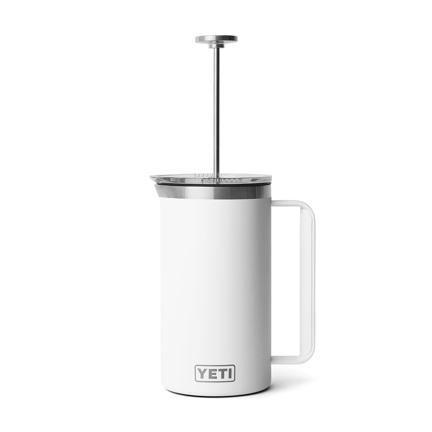 YETI Rambler French Press Coffee Maker with GroundsControl Filter - Insulated Stainless Steel Coffee Press for Camping, Travel & Home Brewing