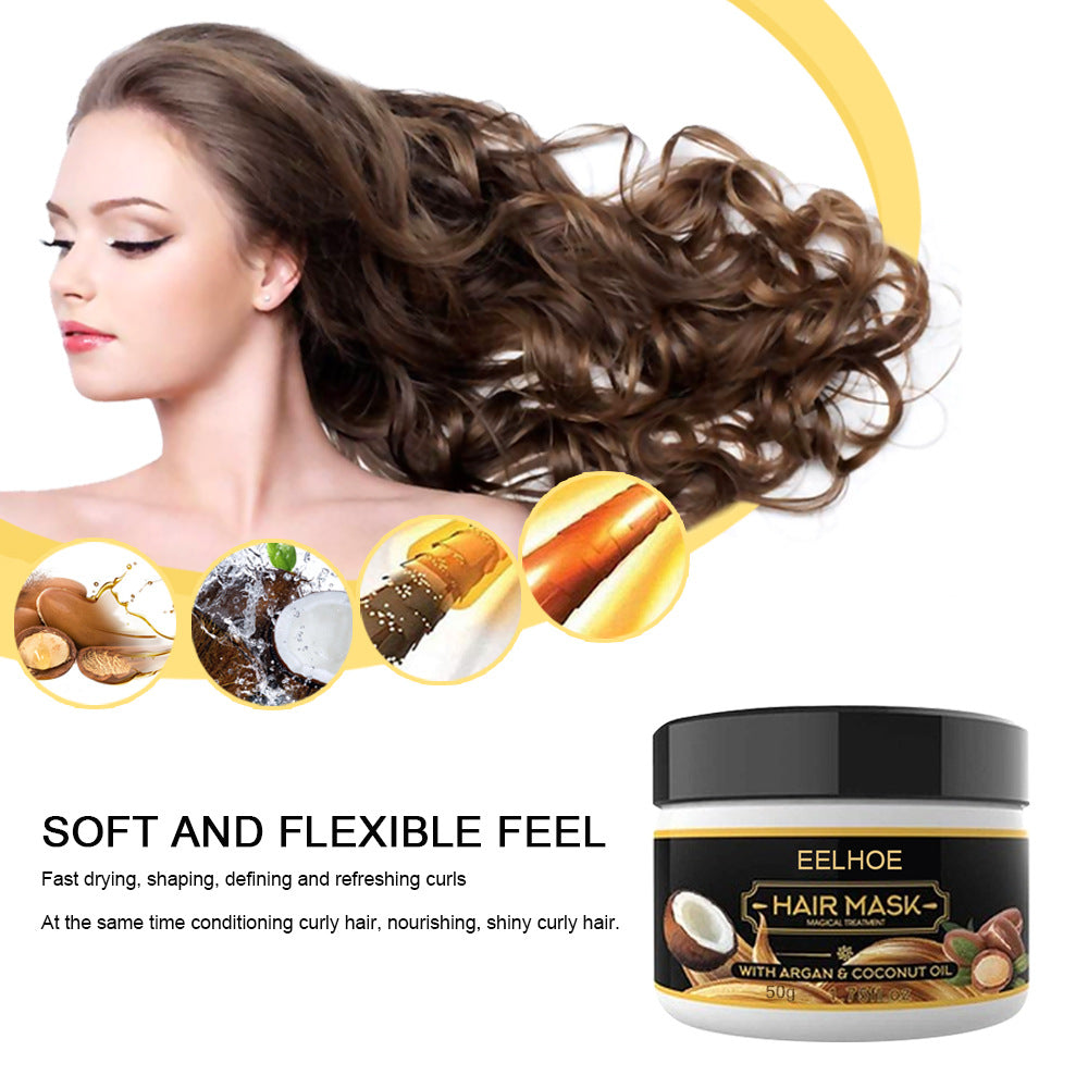 Men's & Women's Fluffy Hair Care Essential Oil with Elastin - Styling & Nourishing Treatment for Dry, Damaged Hair - Perfect for Daily Hair Care & Salon Styling