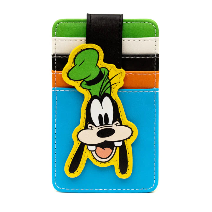 Disney Classic Goofy Deluxe Crossbody Bag with ID Card Holder - Stylish & Functional for Theme Parks, Travel & Everyday Use
