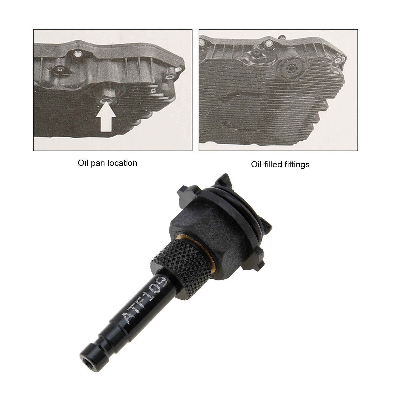 Mercedes Benz 725.0 9-Speed Transmission Oil Filling Tool Kit - Plastic Oil Drain Adapter for Smooth Transmission Fluid Changes - Perfect for DIY Maintenance & Professional Garage Use
