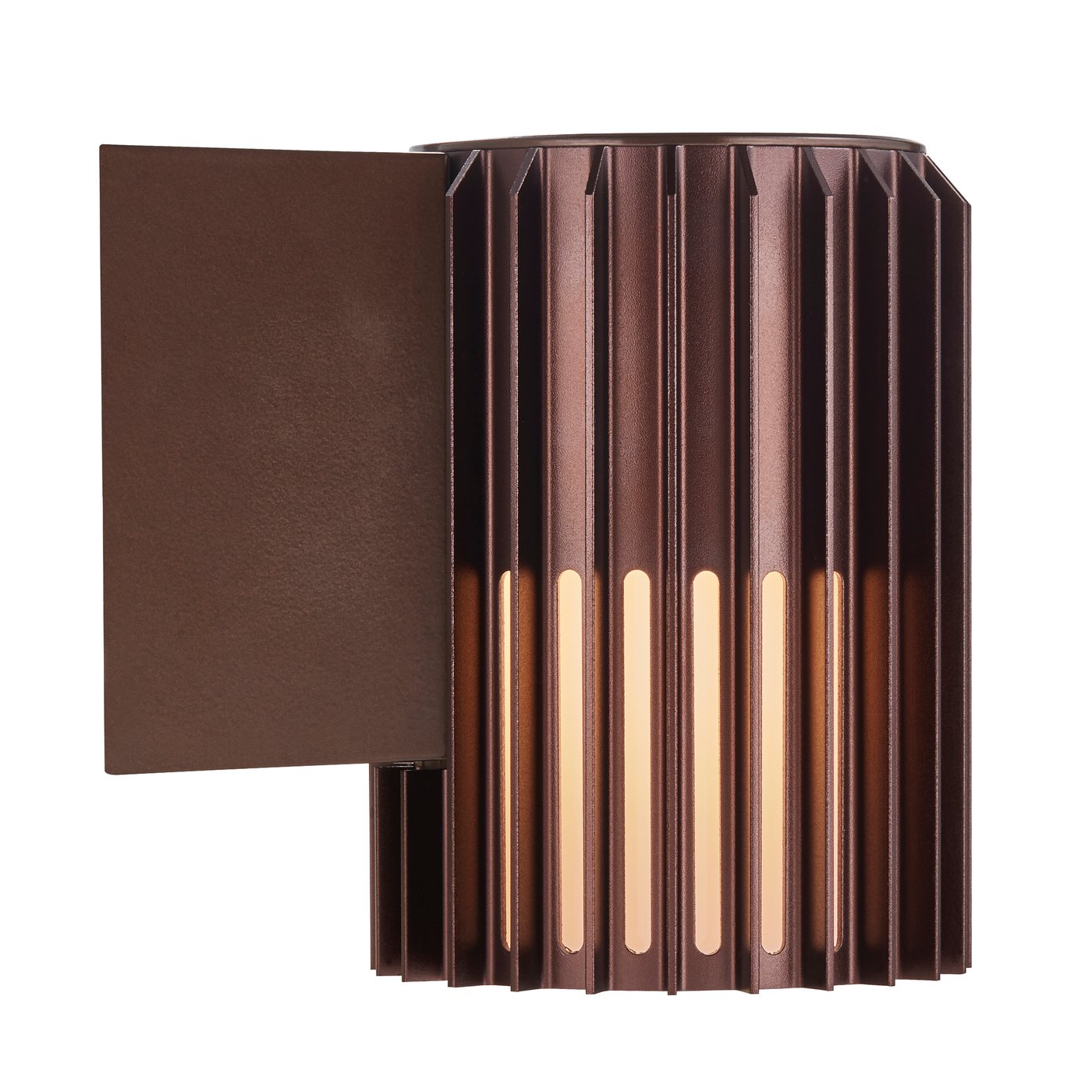 Aludra IP54 Waterproof Wall Light in Dark Brass Finish - Outdoor & Indoor Lighting for Patio, Garden, and Hallway