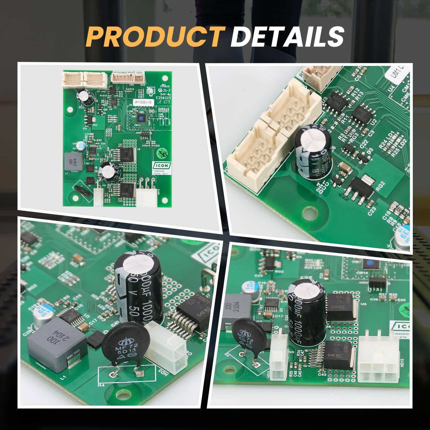 430157 Motor Control Board Controller Compatible with NordicTrack S22I & S15I Stationary Bikes - Replacement Part for Indoor Cycling Exercise Equipment