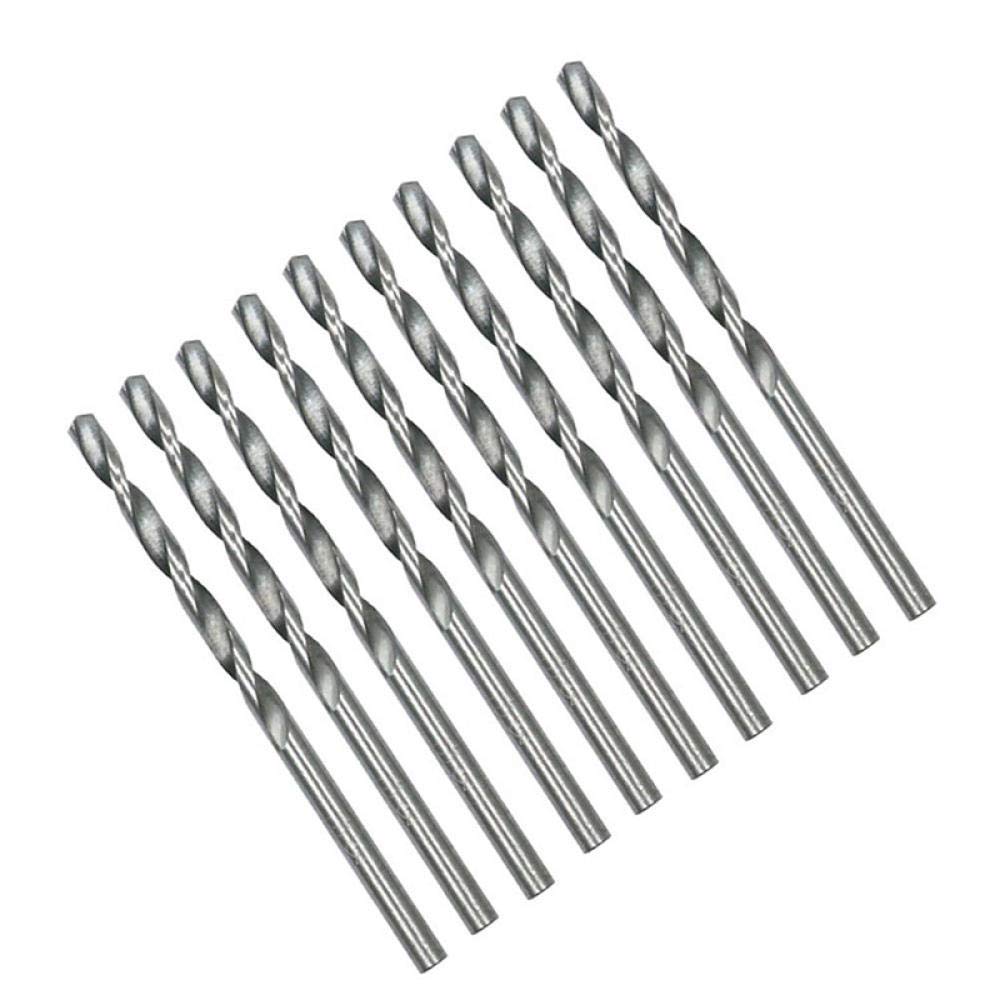 50pcs Titanium Coated HSS Drill Bit Set - High Speed Steel Twist Drill Bits (1/1.5/2/2.5/3mm) for Metal, Wood & Plastic - Perfect for DIY Projects, Home Repair & Professional Use