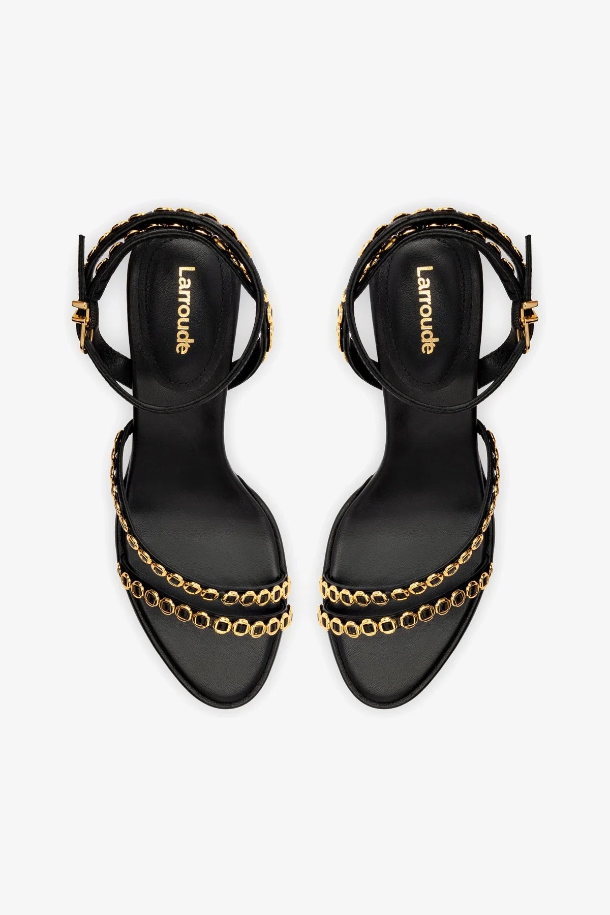 Milanina Black Leather Mini Sandals for Women - Comfortable Summer Casual Shoes for Beach, Vacation & Everyday Wear