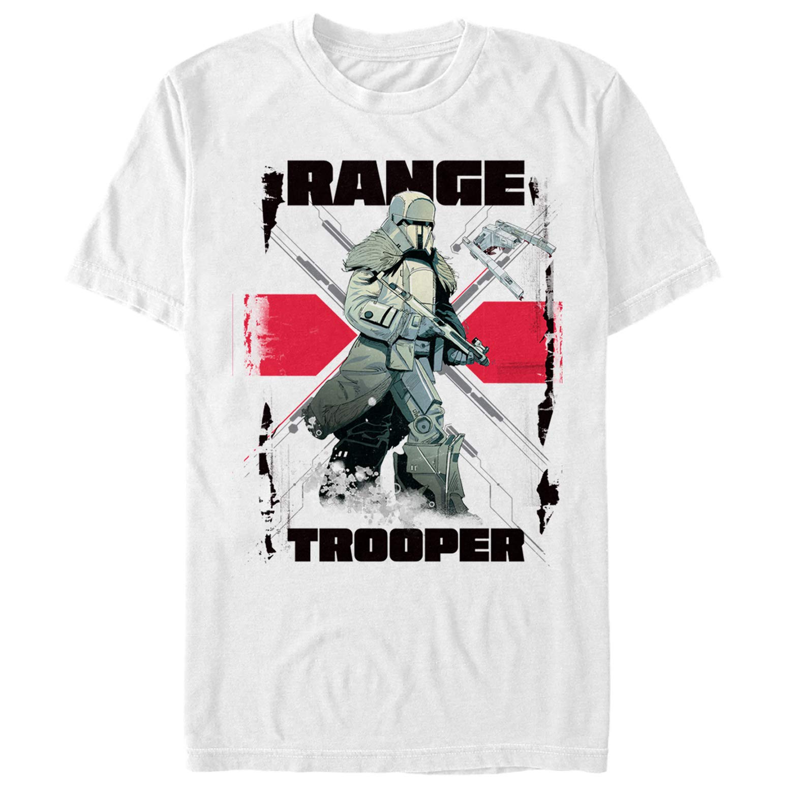 Men's Star Wars Range Trooper Stripe T-Shirt | Official Solo Movie Merchandise | Casual Wear & Cosplay Costume