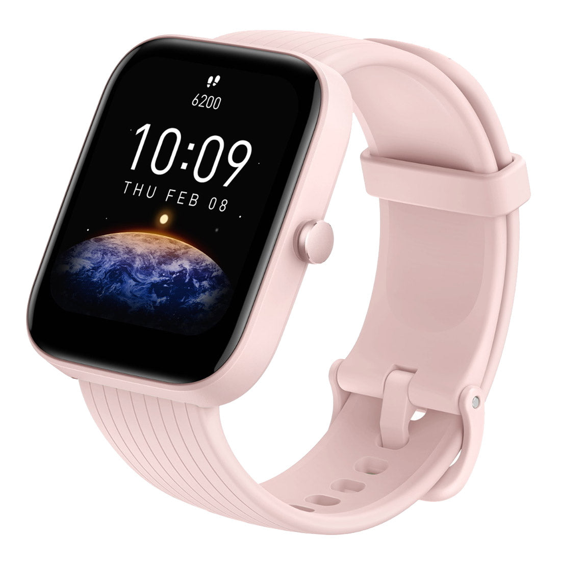 Amazfit A2171 Bip 3 Pro Smart Watch for Women - Pink Fitness Tracker with Heart Rate Monitor, Sleep Tracking & 14-Day Battery Life - Perfect for Running, Workouts & Daily Activity Tracking