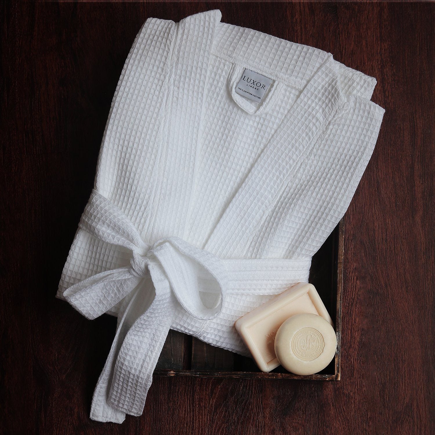 Giovanni Waffle Robes for Women & Men - Soft & Cozy Bathrobe with Waffle Weave Texture - Perfect for Spa, Lounge & Hotel Use