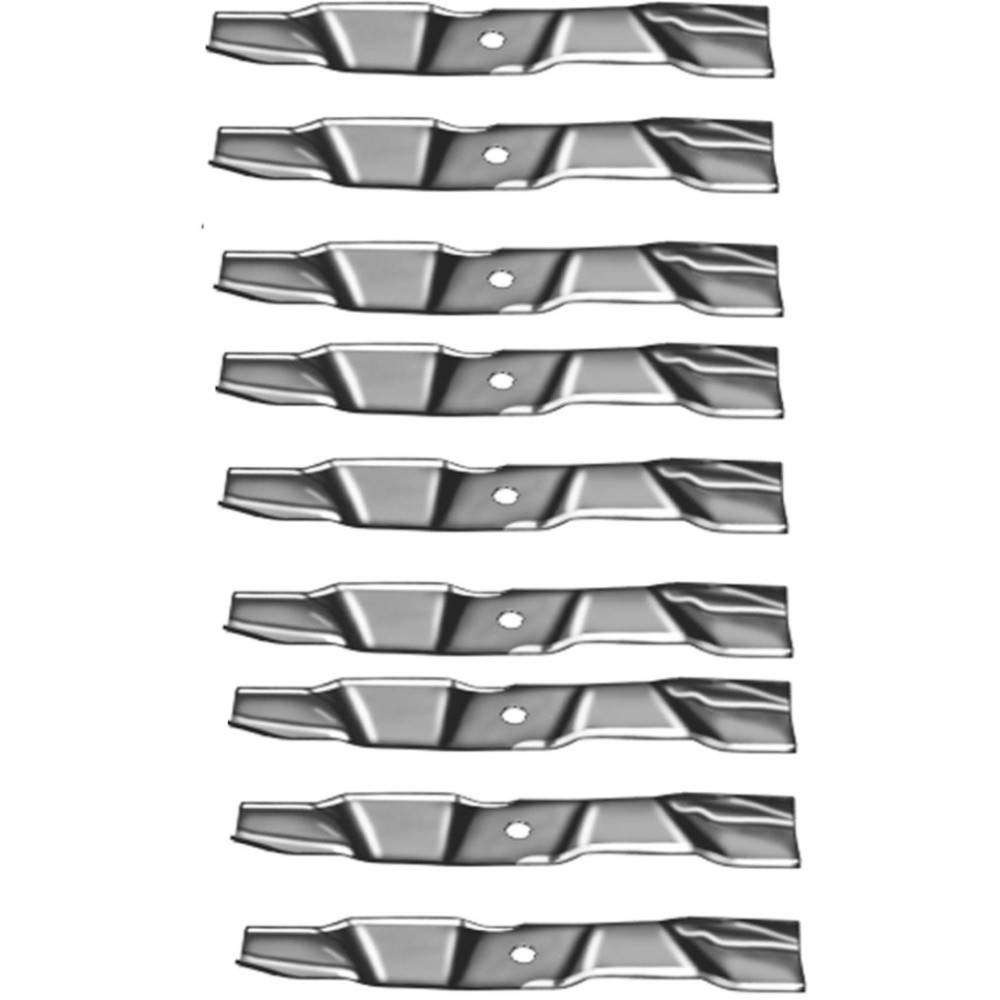 RAParts 9-Pack High Lift Mulching Lawn Mower Blades - 16 1/4