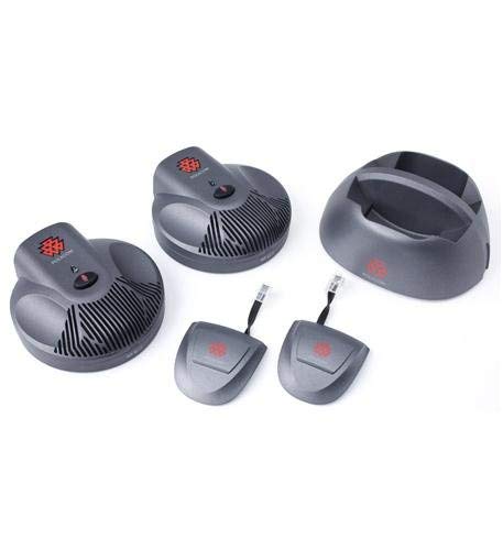 Refurbished Polycom Wireless Microphones - Compatible with IP6000, VTX 1000 & SoundStation2 EX Conference Phones | Ideal for Office Meetings, Conference Calls & Business Communications