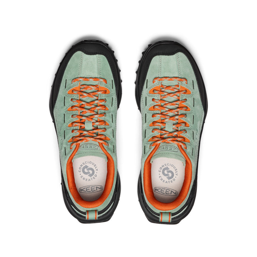 Women's Jasper Zionic Sneakers - Granite Green & Gold Flame Running Shoes for Women | Lightweight Comfortable Athletic Shoes for Walking, Gym & Outdoor Activities