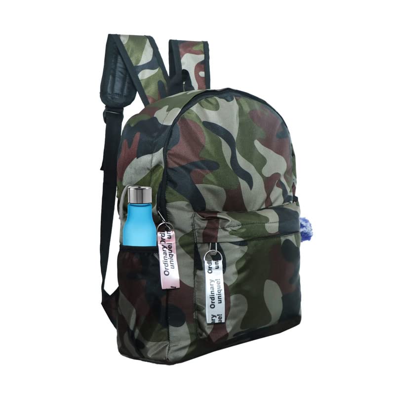 Waterproof Polyester Laptop Backpack for College, School & Travel - Durable Unisex Backpack with Laptop Compartment for Men, Women, Boys & Girls (Green) - Perfect for Daily Commute, Work & Outdoor Adventures