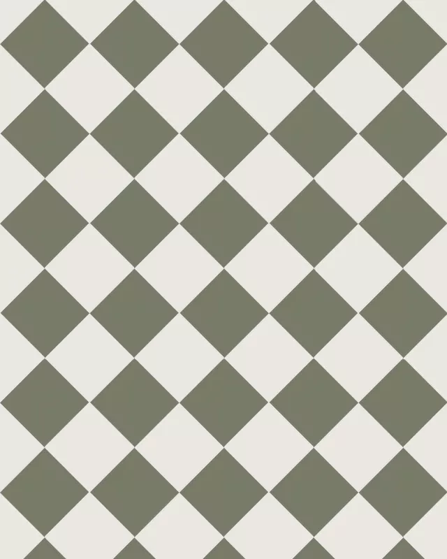 Klinker Schackrutigt 10x10 cm White/Green Australian Green Winckelmans Granite Tile - Perfect for Kitchen Backsplash, Bathroom Walls & Outdoor Patio Decor