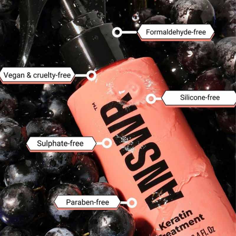 ANSR Professional At-Home Keratin Hair Treatment for Smooth & Shiny Hair - Salon-Quality Results for Frizz Control & Hair Repair at Home