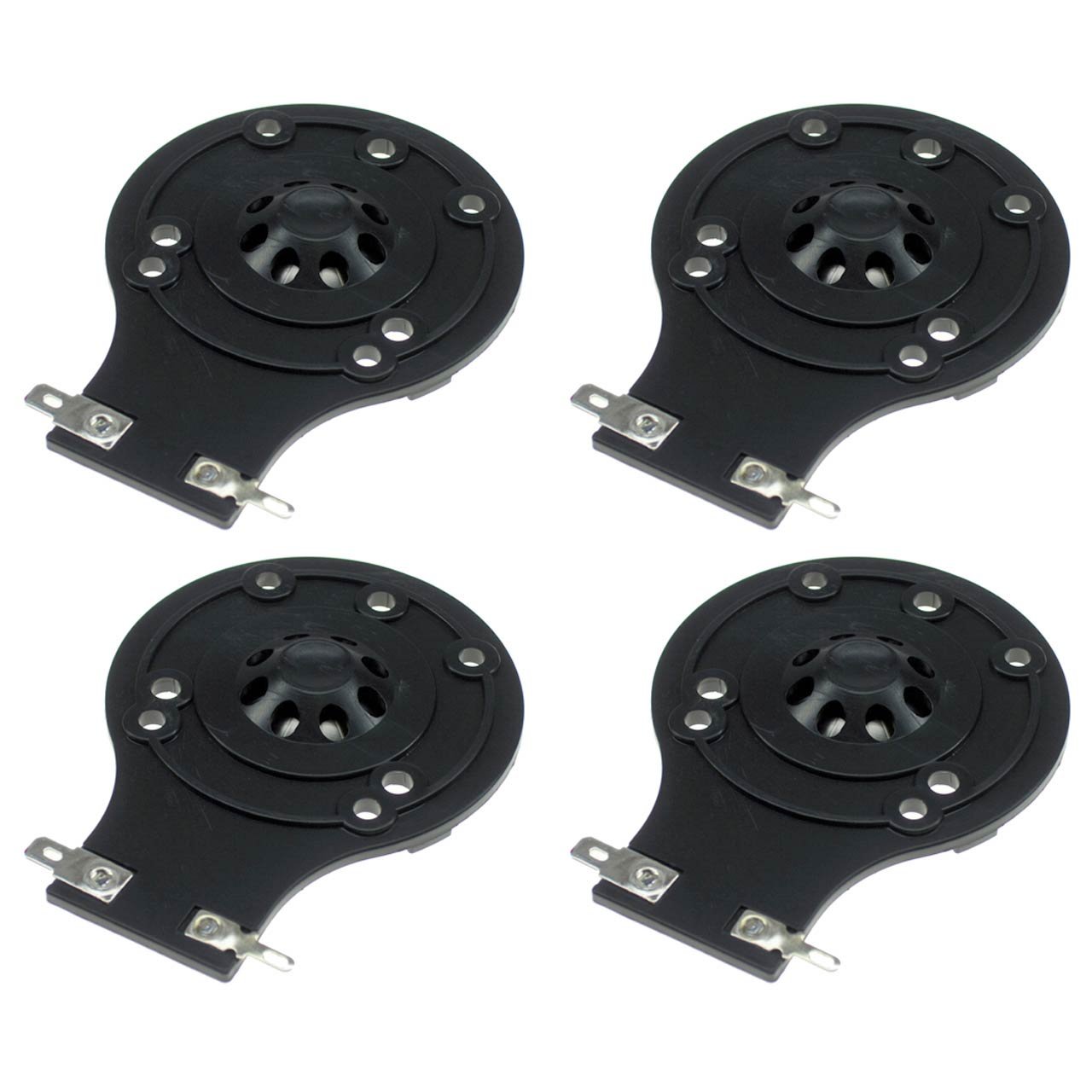 SS Audio Diaphragm Replacement for JBL 2412H, 2412H-1, 2413, JRX, TR Series, MPro, Sound Factor, D-2412-PL-4 (4 Pack) - Ideal for Live Sound, Studio Recording & PA Systems