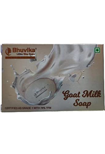 Organic Goat Milk Herbal Soap for Men & Women - Natural Skincare for Dry, Sensitive Skin - Perfect for Daily Face & Body Cleansing