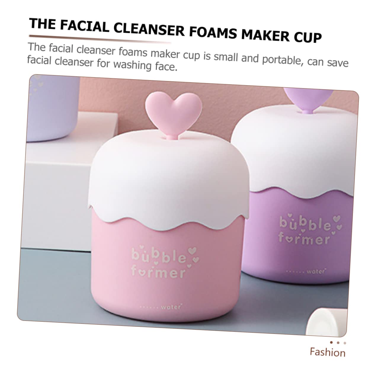 SaditY 2 Pack Face Wash Foam Cup - Rich Cream Foamer for Skincare, Marshmallow Whip Maker, Plastic Shampoo & Cleansing Foam Generator - Perfect for Daily Facial Cleansing & Luxury Bath Experience