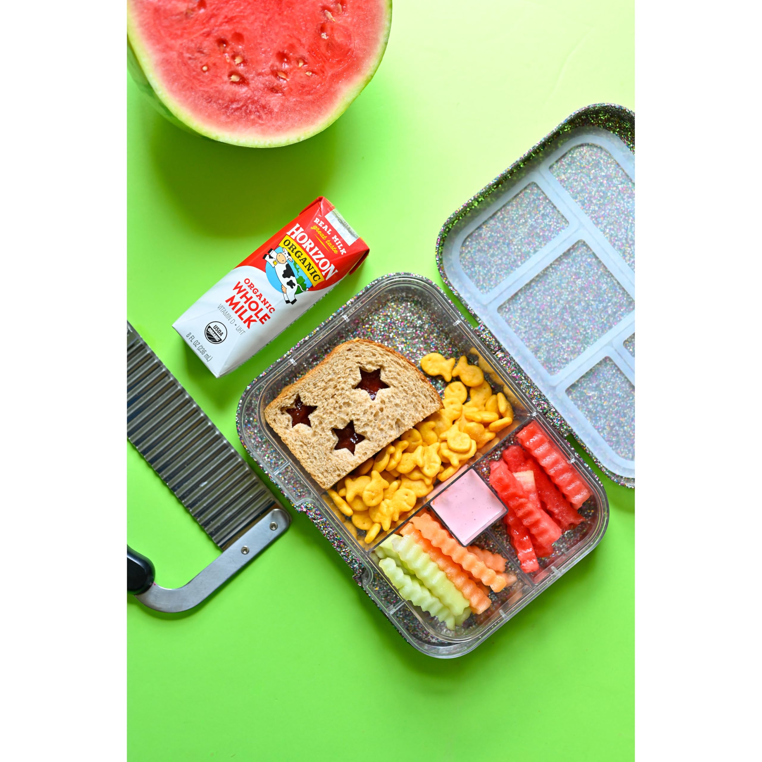 Horizon Organic Whole Milk 18-Pack, 8 fl oz Cartons - Perfect for School Lunches, Office Snacks & Healthy Family Breakfasts