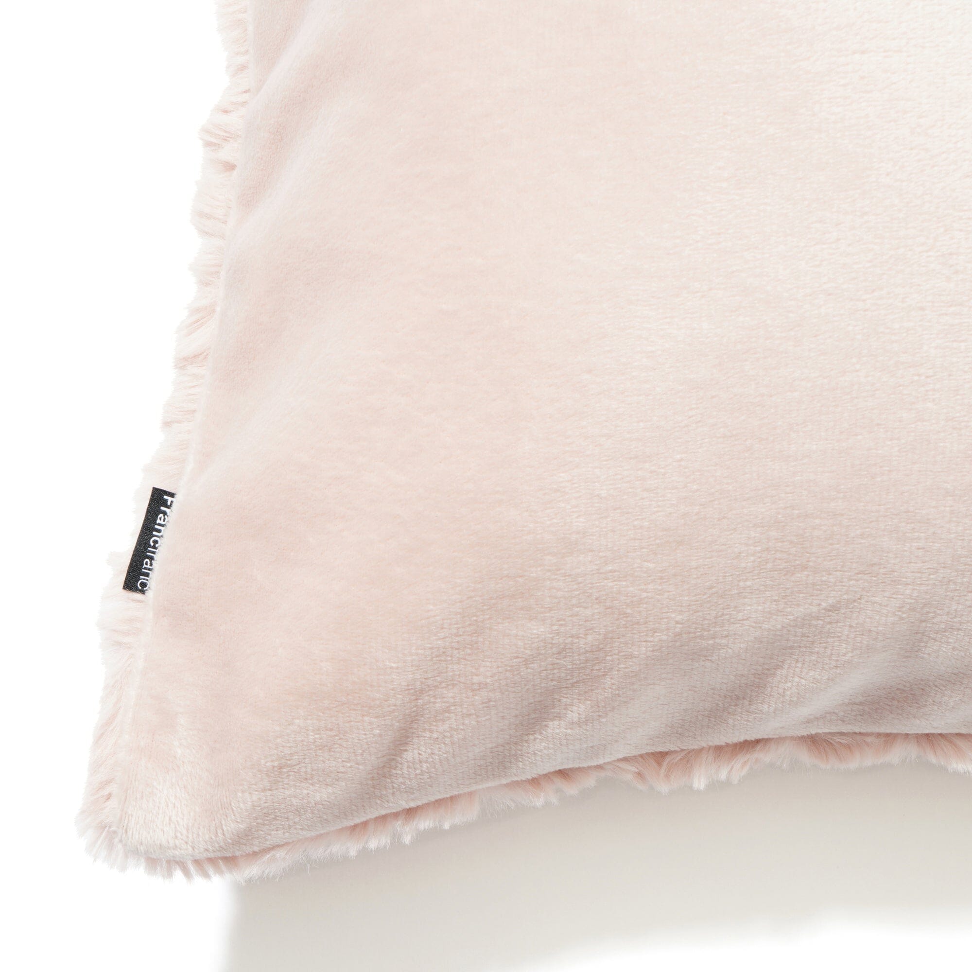 Soft Faux Fur Cushion Cover 18x18 Inches - Pink Plush Pillow Case for Sofa, Bed, Chair - Cozy Home Decor & Gift Idea
