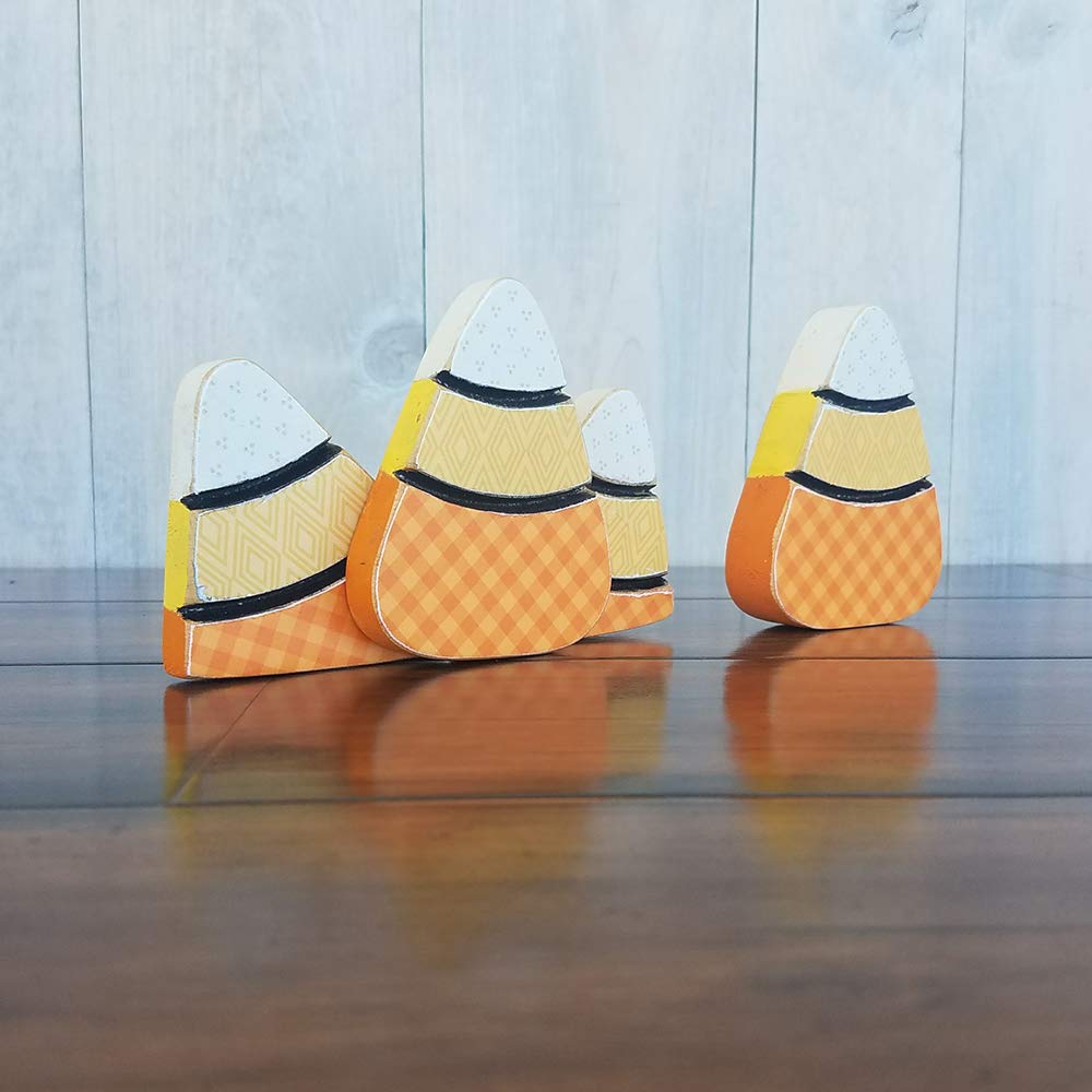 DIY Barrel with Bands Home Decor Kit - Halloween Candy Corn Craft for Party Decor