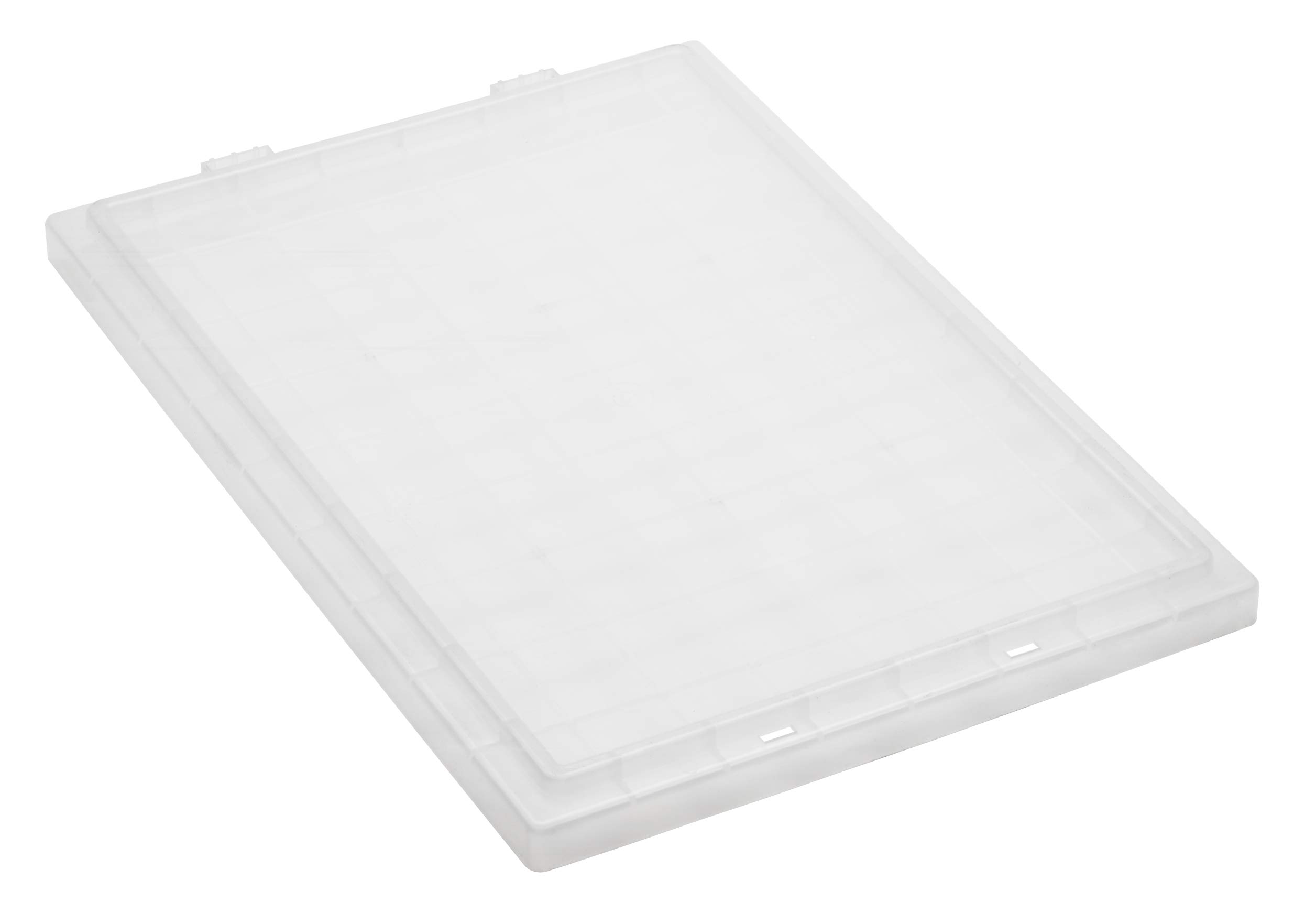 Quantum Storage Systems Genuine Stack & Nest Clear Lid Tote Bin - Fits SNT200 Model | Perfect for Home Organization, Garage Storage & Warehouse Use