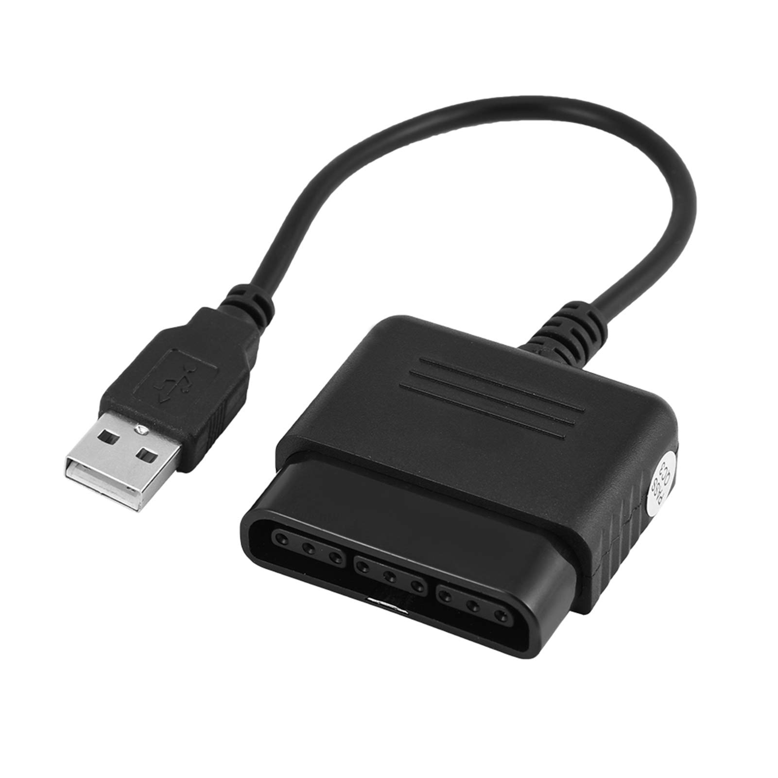 PS3 & PC Controller Adapter with Dual Vibration Feedback - Compatible with Sony PlayStation 3 & Windows PC (Wired/Wireless) - Perfect for Gaming, Emulation & Retro Console Play