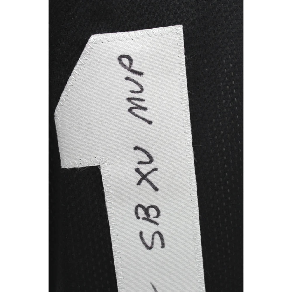 Jim Plunkett Autographed Oakland Raiders Black Jersey - BAS COA Certified - Signed Vegas MVP Inscription - Perfect for NFL Memorabilia Collectors, Sports Fans & Game Day Display
