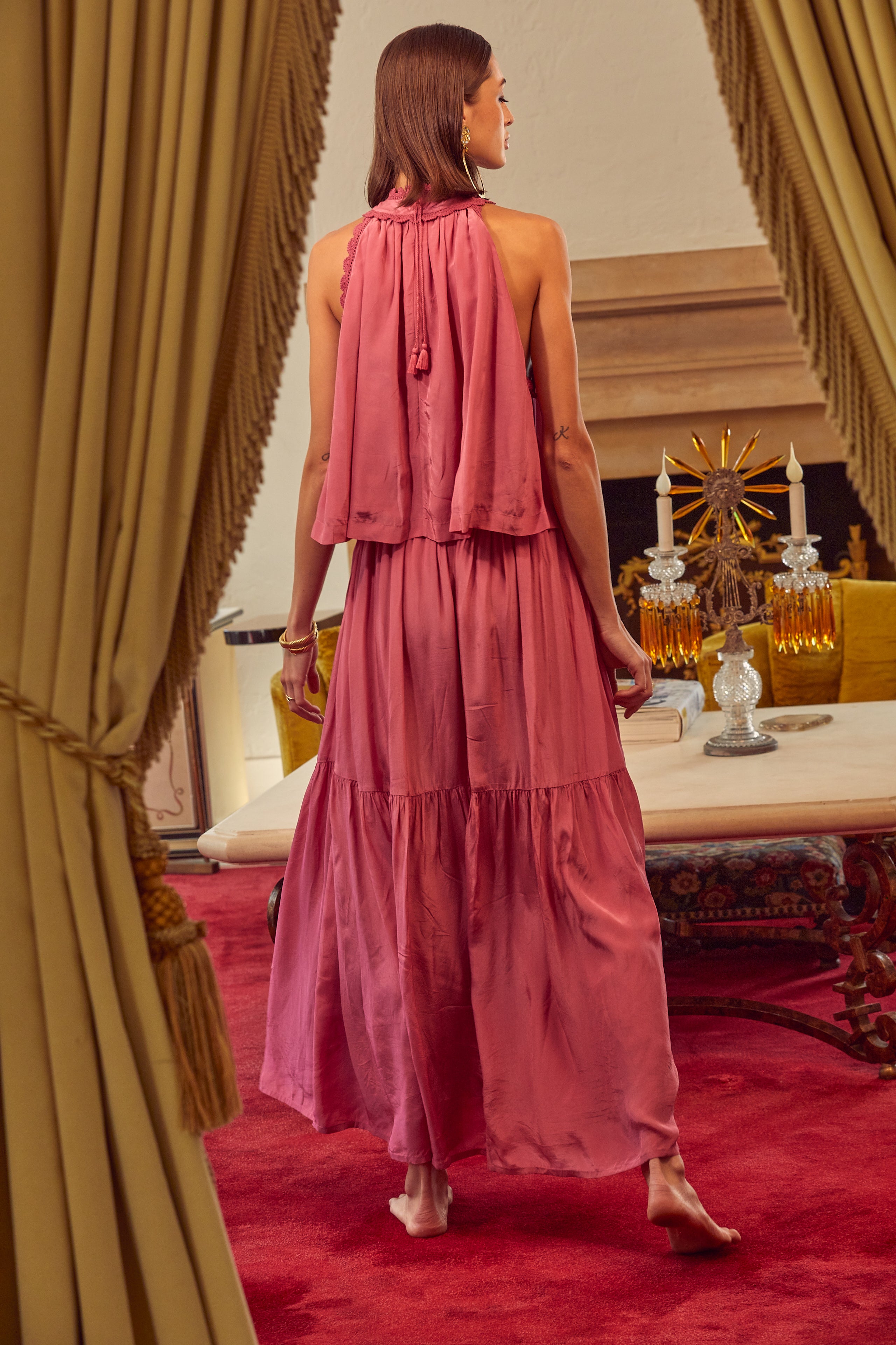 Stylish Mare Skirt for Women - Trendy Flowy Midi Skirt for Casual & Office Wear - Final Sale