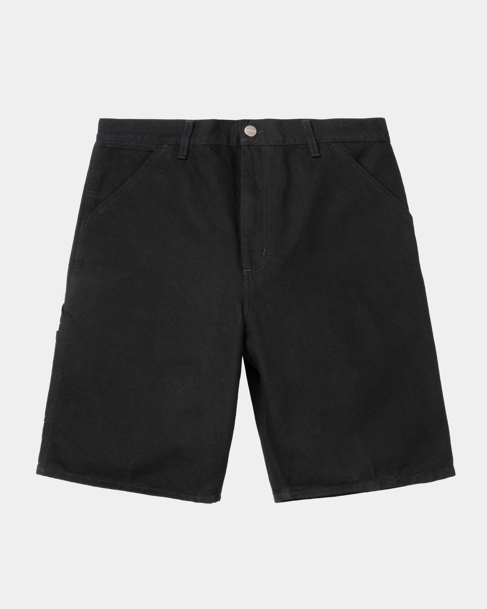 Single Knee Shorts for Men - Black Ripped Denim Shorts | Casual Streetwear & Summer Outfits