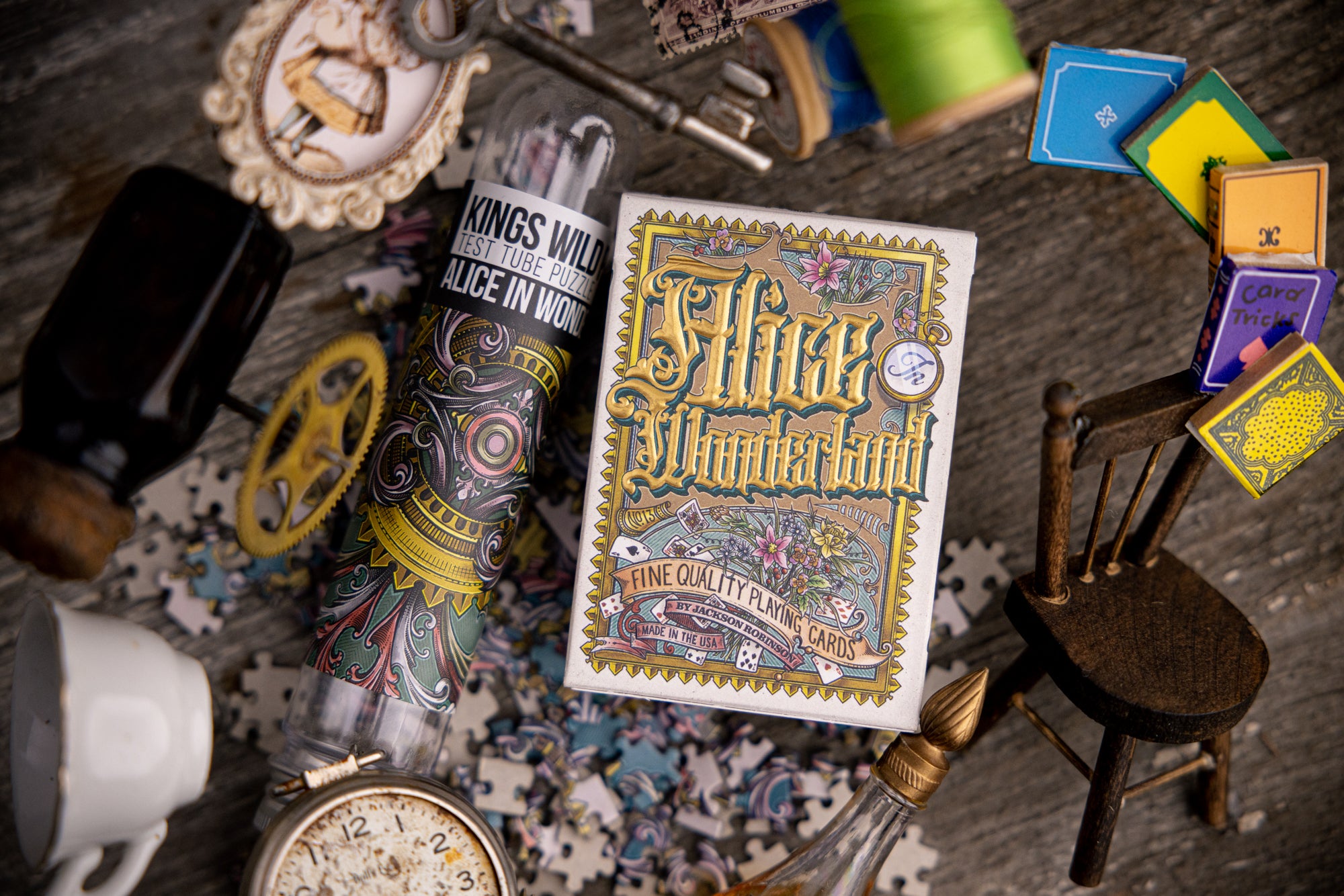 Alice Mini Puzzle - 500 Piece Jigsaw Puzzle for Adults & Kids, Fun Family Game Night Activity, Perfect for Home Decor & Gifts