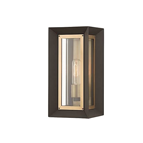 **Troy Lighting Lowry - Modern 1-Light Outdoor Wall Sconce, 13.5