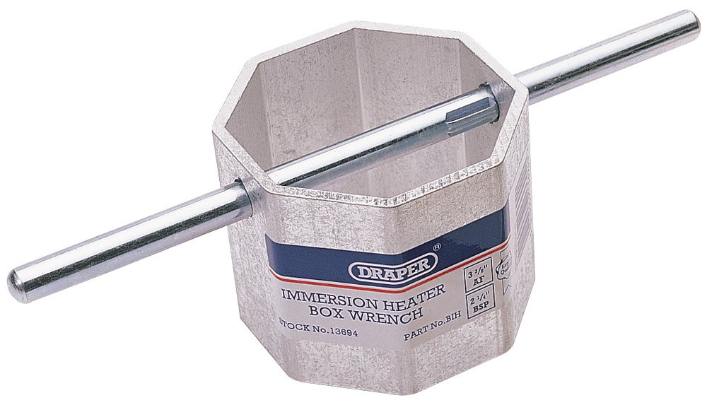Draper 13694 Immersion Heather Box Wrench - Professional Grade Tool for Plumbing & HVAC Repairs | Perfect for Tight Spaces & Pipe Fittings