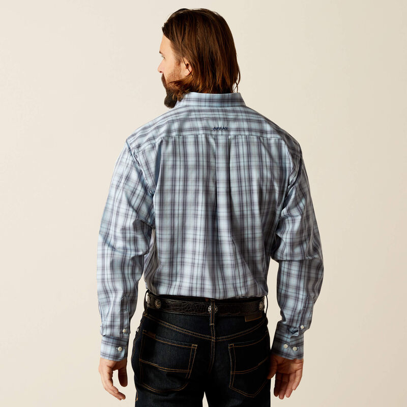 Ariat Wrinkle Free Lionel Classic Fit Shirt for Men - Comfortable Long Sleeve Casual Button Down Shirt for Work, Office & Outdoor Activities