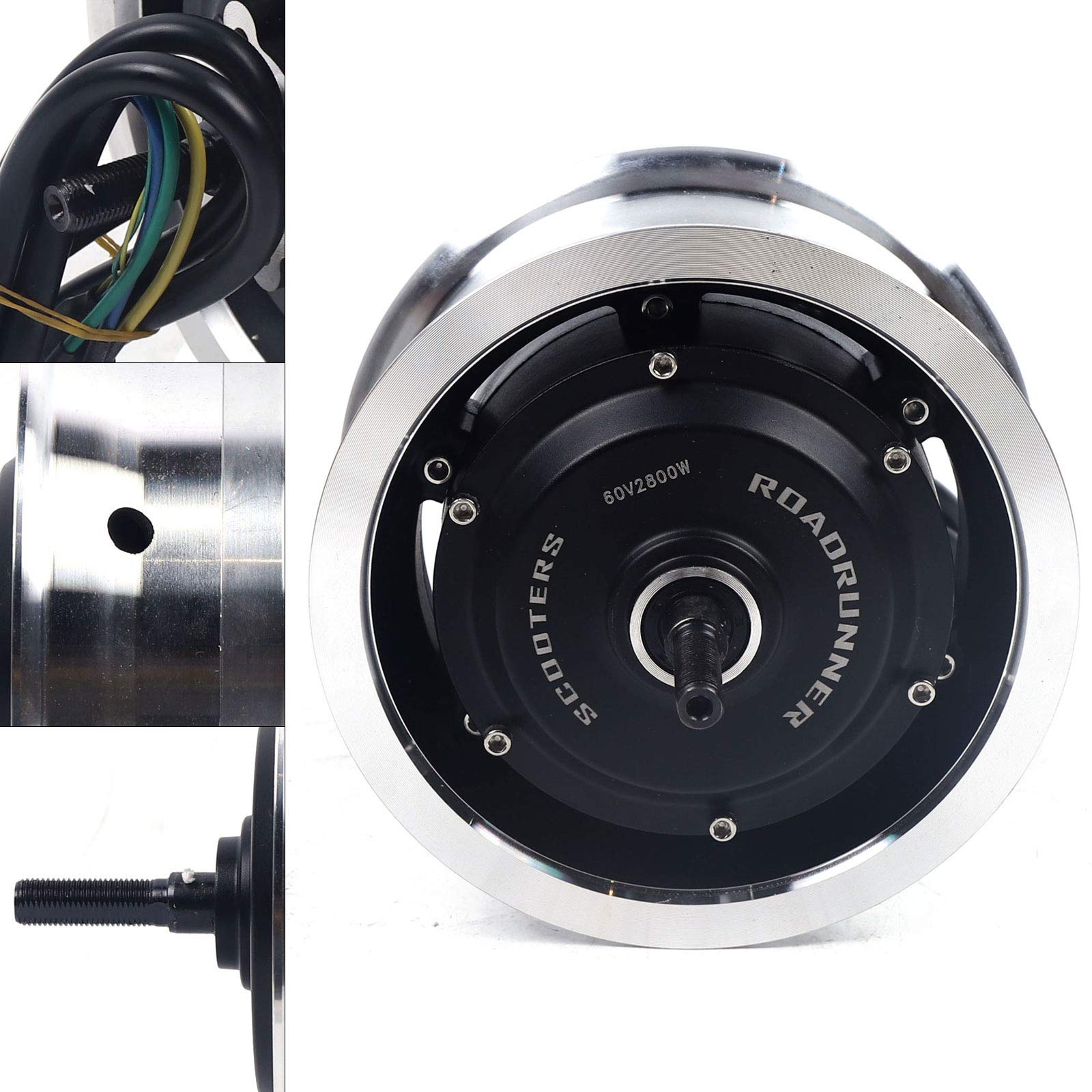 2800W Brushless Hub Motor for Electric Scooter & Bike - 11