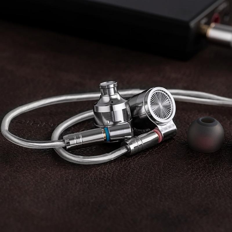 TinHiFi T4 CNT Dynamic Driver In-Ear Earphones - High Resolution IEM Monitor with MMCX Connector for Audiophiles, Musicians & Studio Recording